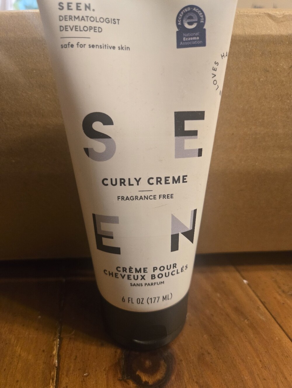 SEEN Curly Creme, Fragrance Free - 6 FL OZ